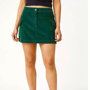 Cord Utility Skirt